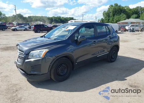 2016 Chevrolet Trax 1Ls from USA, damaged, VIN 3GNCJKSB7GL265751